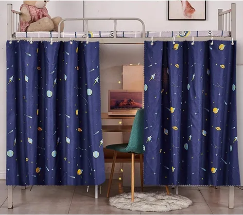 Miniatura 14 de JIAHG - Cortinas para cama individual para alumnos, para cama individual, tienda de campaña, cortinas, mosquiteras, tela opaca, protección contra