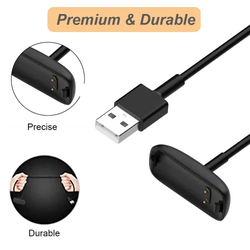 Miniatura 3 de Nisyctk Cargador para Fitbit Inspire 3, cable de carga USB de repuesto para Fitbit Inspire 3 (3.3 pies/3.3 ft) (1)