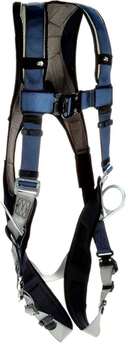 Miniatura 4 de 3M DBI-SALA ExoFit Plus Arnés de posicionamiento estilo chaleco cómodo 1140015, grande, azul, 1 EA