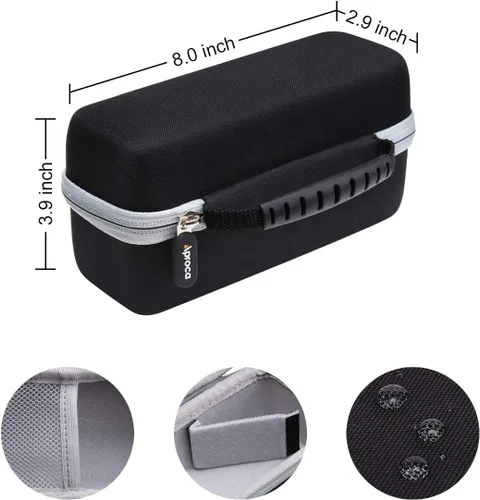 Miniatura 6 de Aproca Funda compatible con kimire/ZYDIIE/Suttie/Canon VIXIA HF R800 R700 Grabadora de cámara digital, bolsa de almacenamiento portátil