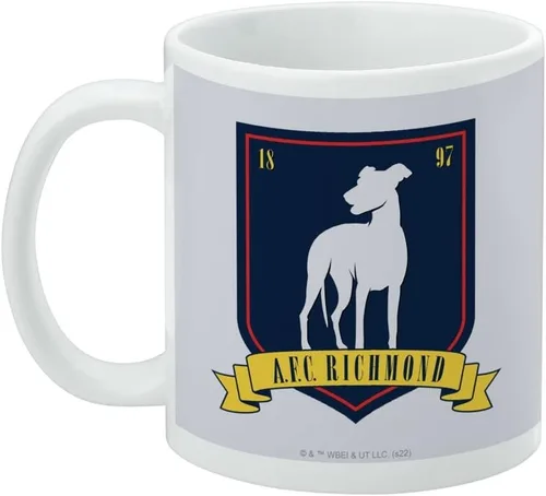 Miniatura 3 de Ted Lasso A.F.C. Richmond - Taza de café de cerámica, tazas de regalo novedosas para café, té y bebidas calientes, 11 onzas, color blanco