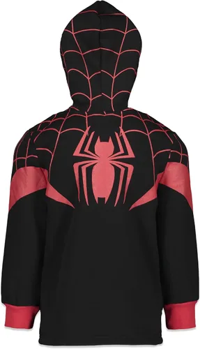 Miniatura 5 de Marvel Spider-Man Spider-Verse Venom - Sudadera con capucha y cremallera para niños pequeños y grandes