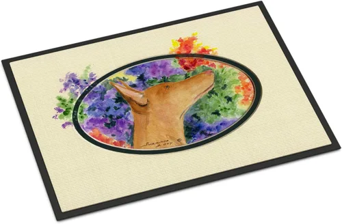 Miniatura 279 de Caroline's Treasures SS8220MAT - Felpudo afgano de 18 x 27 pulgadas, para interiores y exteriores, para entrada, antideslizante, lavable, de pelo