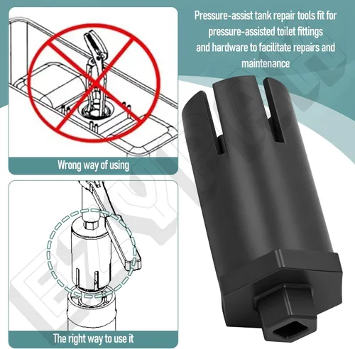 Miniatura 3 de Llave de extracción de cartucho para Flushmate ST100500 15Z025