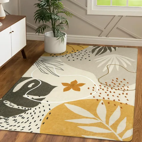 Miniatura 34 de Lahome Alfombra de pasillo rosa - Alfombra de 2x7, alfombra antideslizante lavable para baño, alfombra ligera para piso, alfombras para pasillo