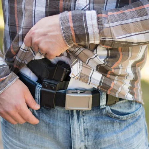 Miniatura 4 de Tulster Funda de perfil IWB en mano derecha se adapta a: Springfield Armory Echelon Negro