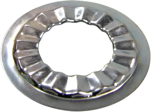 Miniatura 2 de Danco 36475B - Lavadora de grifo con roseta estilo dosel de 1/2 pulgada, acero chapado en cadmio, color blanco
