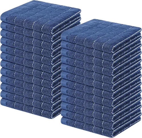 Miniatura 127 de Homaxy Paños de cocina 100% algodón de felpa, toallas de cocina ultra suaves y absorbentes para la cocina, adecuadas para secar y lavar platos