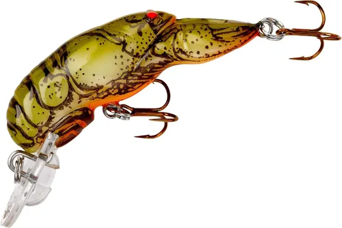 Miniatura 50 de Rebel Lures Cebo de Pesca Original Realista para Cangrejo Crankbait Nest Robber