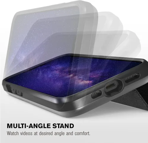 Miniatura 4 de VENA vCommute Funda tipo cartera compatible con Apple iPhone 14 (15.5 cm), funda de cuero con tapa plegable, tarjetero con función de soporte