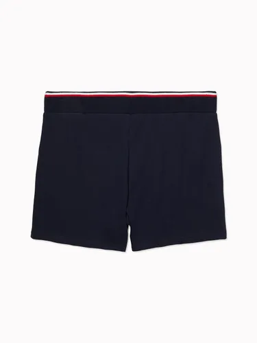 Miniatura 2 de Tommy Hilfiger Pantalones cortos de cintura alta adaptables para mujer con trabillas para dominar