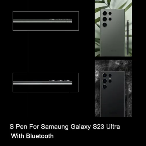 Miniatura 7 de Galaxy S23 Ultra S Pen con Bluetooth para Samsung Galaxy S23 Ultra Stylus Pen, Galaxy S23 Ultra 5G S Pen Reemplazo con 4,096 niveles de presión Negro
