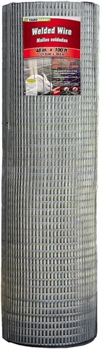 Miniatura 7 de YARDGARD Valla de alambre soldado de 1/2X1 pulgada de malla, 24 pulgadas X 25 pies, calibre 16, valla de alambre de acero galvanizado ideal
