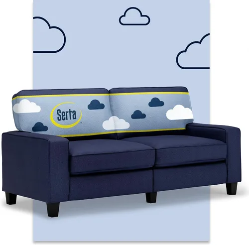 Miniatura 33 de Serta Palisades Sofás Tapizados para Sala, Sofá de Diseño Moderno, Tela, Beige