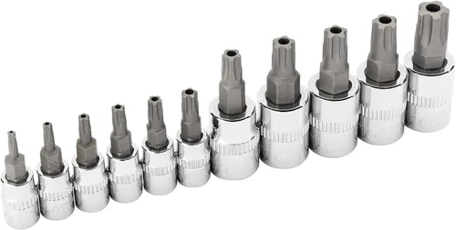 Miniatura 4 de Ingersoll Rand 752032 - Juego de llaves de vaso Torx Plus a prueba de manipulaciones (11 piezas)