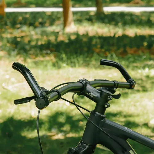 Miniatura 5 de Thinvik Acoples de Manillar para Bicicleta de Aluminio MTB, Extensión de Manillar para Bicicleta, Negro