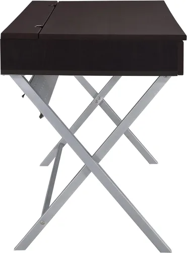 Miniatura 9 de Coaster Furniture Connect-It 800117 - Escritorio con tomacorriente/compartimento de almacenamiento integrado, capuchino