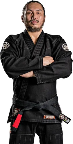 Miniatura 6 de Kurosawa Jiu Jitsu BJJ Gi Uniforme de Ronin - Chaqueta y pantalones negros tradicionales