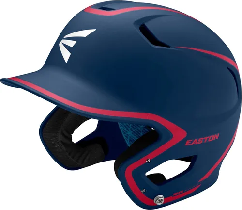 Miniatura 24 de Easton Z5 2.0 - Casco de bateo de béisbol Incluye protector de mandíbula reversible Negro