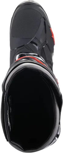 Miniatura 6 de Alpinestars Botas Tech 10 para hombre, Negro/Rojo Fluo, 7