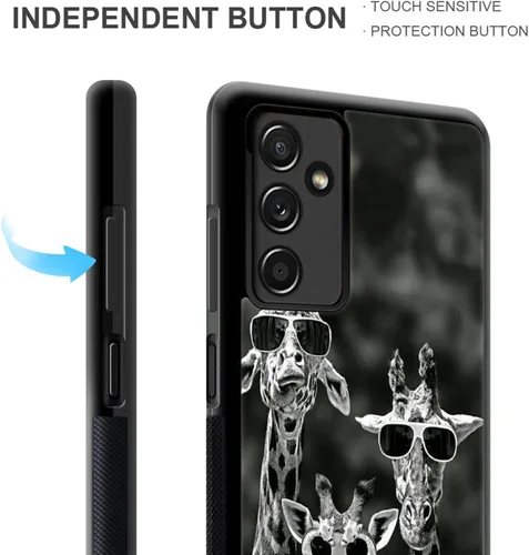 Miniatura 4 de CARLOCA Funda compatible con Samsung Galaxy A13 5G, diseño gráfico de moda a prueba de golpes, protección contra caídas y antiarañazos para Samsung