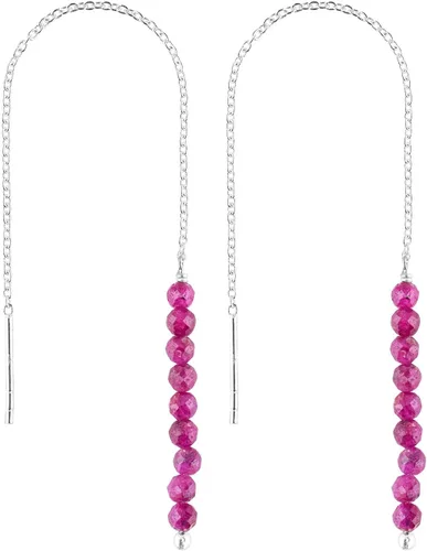 Miniatura 14 de Aretes delicados de piedra auténtica, piedras preciosas tanzanita, joyería minimalista, aretes colgantes, chapados en plata, piedras natales