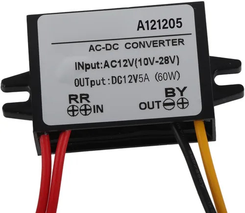 Miniatura 10 de Convertidor de voltios reductor: CA 10-28V a CC 12V (2A)