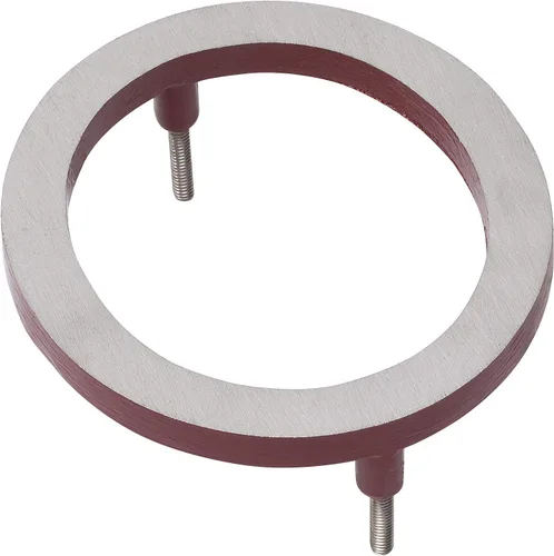 Miniatura 4 de Montague Metal Products MHN-06-F-BR2-2 - Números de casa de dirección flotantes modernos de aluminio cepillado, 6.0 in, níquel satinado