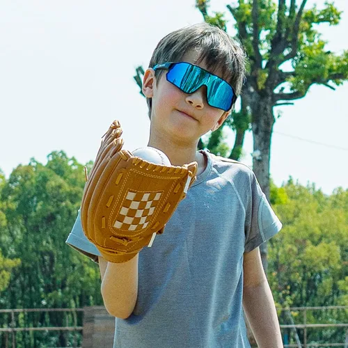 Miniatura 2 de ROCKBROS Lentes de sol polarizados para niños, gafas de sol deportivas para ciclismo, protección UV400 para jóvenes, niños y niñas de 8 a 14 años
