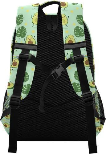 Miniatura 2 de MNSRUU Mochila escolar con correa para el pecho, mochila para laptop Galaxy Planets, mochila de senderismo de viaje para niños y niñas, Planta