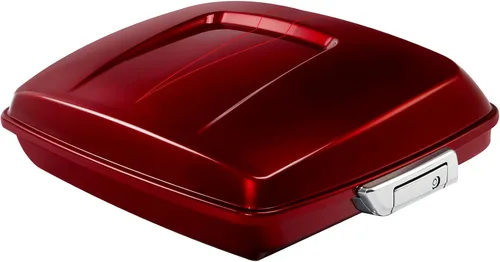 Miniatura 11 de HR3 Amber Whiskey 5.5" Equipaje de maletero tipo navaja con cierres Compatible con Street Glide FLHX 2014 2016 Road Glide FLTRX (Reemplaza al OEM)