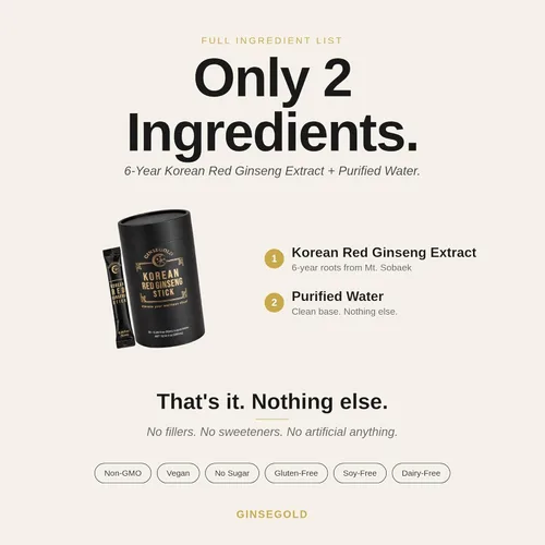 Miniatura 3 de Barras de extracto de ginseng rojo coreano de 1,500 mg Líquido de ginseng listo para beber Raíz de 6 años Sin azúcar Hecho en Corea