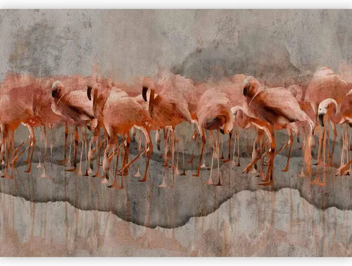 Miniatura 20 de artgeist - Mural retro, 118 x 83 pulgadas, papel tapiz no tejido XXL, decoración de vellón, imagen de impresión fotográfica, flores, animales y #05