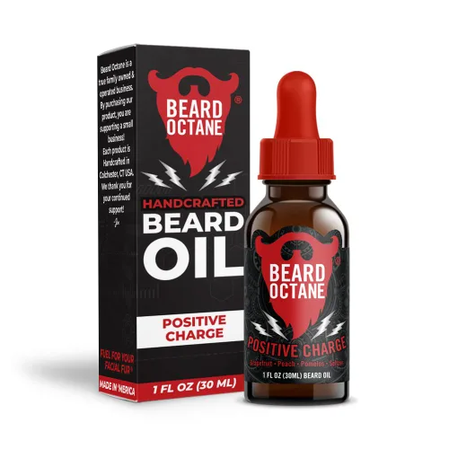 Miniatura 12 de Beard Octane Aceite para barba para hombres – Barbería (Barbershop Colonia) – Suaviza y acondiciona las barbas secas con argán y jojoba – 1 oz