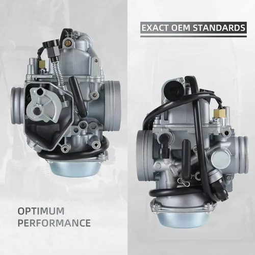 Miniatura 5 de Carburador FourTrax 300 para Honda TRX300 TRX350 Carb, Rancher 350, Foreman 400 450 con filtro de aire y aceite, cepillo de limpieza