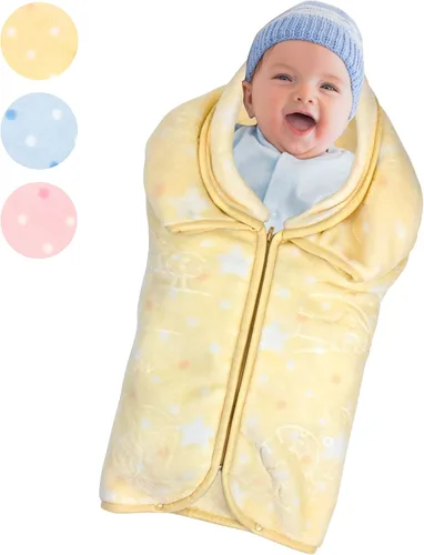 Miniatura 7 de JOIE BEAN Manta de envolver ajustable para bebé, manta para niños pequeños y bebés, saco de dormir 2 en 1, saco de dormir y manta portátil
