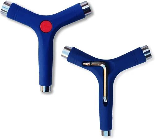 Miniatura 12 de Yocaher Monopatín Longboard Multifuncional Y-Tool Herramienta de Patín Tamaño de Bolsillo Todo en uno (1 pc)