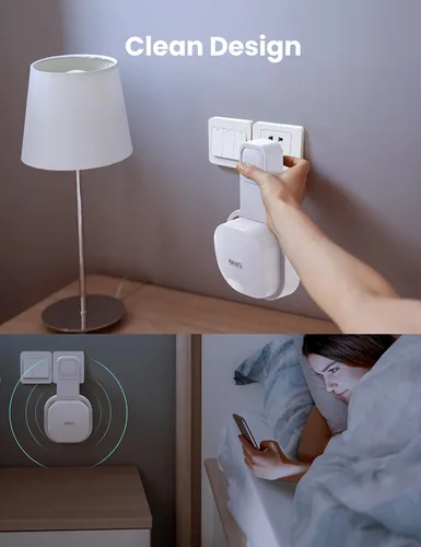 Miniatura 5 de DG-Direct Soporte de montaje en pared para eero 6 y eero 6+ Router Mesh Wi-Fi System, sin cables desordenados, soporte de montaje de pared para eero