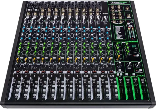 Miniatura 3 de Mackie ProFX16v3 Mezclador de efectos profesionales de 16 canales con paquete USB con auriculares Tascam cerrados Pro y estuche rígido Deco Gear