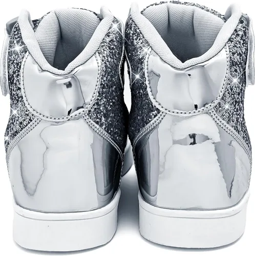 Miniatura 3 de Wooowyet Zapatos con purpurina para niños y niñas, regalo para fiestas, cumpleaños, Navidad, Halloween