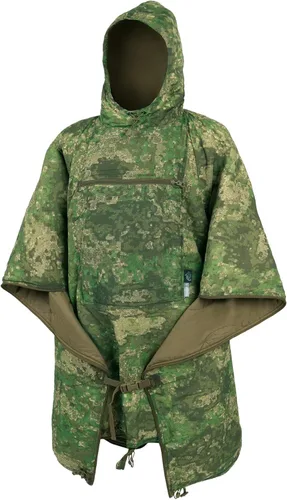 Miniatura 20 de Helikon-Tex Swagman Roll - Poncho militar multiusos - Poncho de emergencia, manta y chaqueta Woobie Camuflaje de noche del desierto