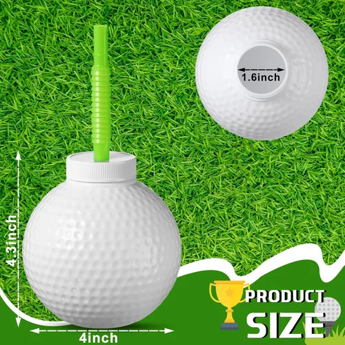 Miniatura 2 de Sumind 12 vasos deportivos con pajitas y tapas, vasos de plástico de 17 onzas a granel para adultos, cumpleaños, fiestas temáticas, suministros