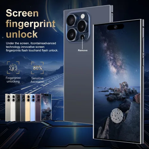 Miniatura 7 de Teléfonos celulares desbloqueados Teléfonos inteligentes 5G Teléfono Android 13 Teléfonos móviles 8GB+256GB/7 Pantalla/48MP+108MP Cámara/6800