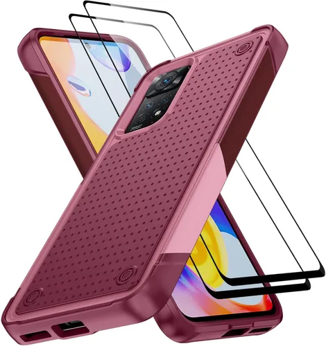 Miniatura 22 de Jeylly Funda protectora para Xiaomi Redmi Note 9 Pro, Redmi Note 9 Pro Max para mujeres y hombres, a prueba de caídas a prueba de golpes de grado
