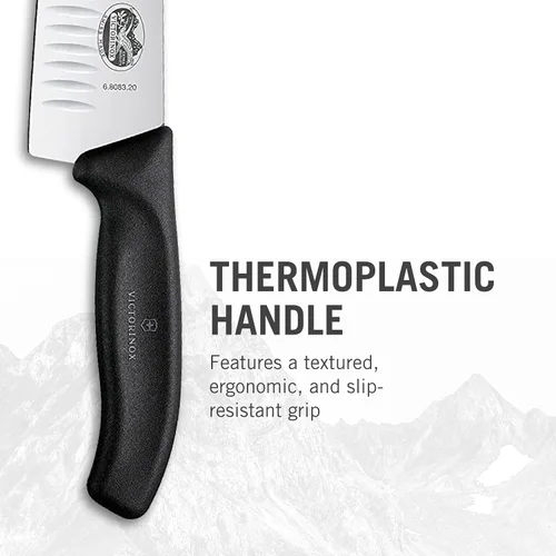 Miniatura 3 de Victorinox Swiss Classic - Cuchillo de chef de 8 pulgadas con borde Granton