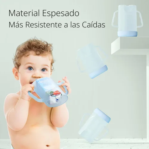 Miniatura 8 de Momcozy Soporte para bolsa de bebé sin apretar, soporte para caja de alimentos y jugos para bebés, sin desorden, fácil agarre para autoalimentación
