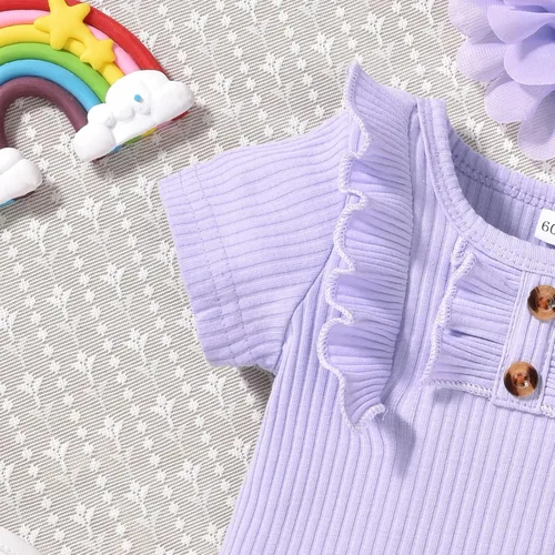 Miniatura 6 de Aalizzwell Traje de verano para bebés recién nacidos