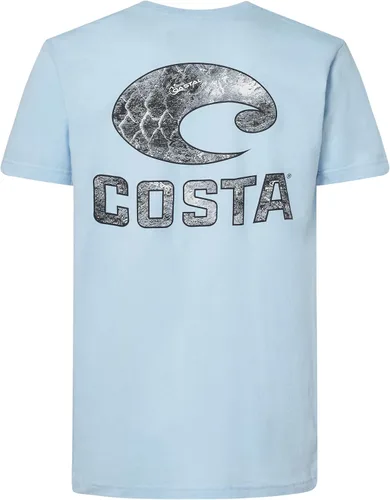 Miniatura 10 de Costa Del Mar Mossy Oak Coastal - Camiseta de manga corta con cuello redondo para hombre