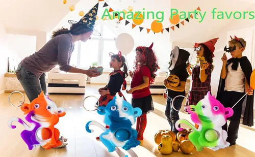 Miniatura 4 de Paquete de 24 juguetes divertidos de burbujas para niños, niños, aulas, estudiantes, regalos de profesores, recuerdos de fiesta de cumpleaños