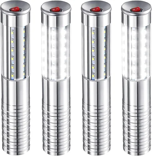 Miniatura 7 de Luz estroboscópica LED de bastón, 4 piezas, servicio de botellas, luces de barra recargable, botella de champán, LED de mano para escenario